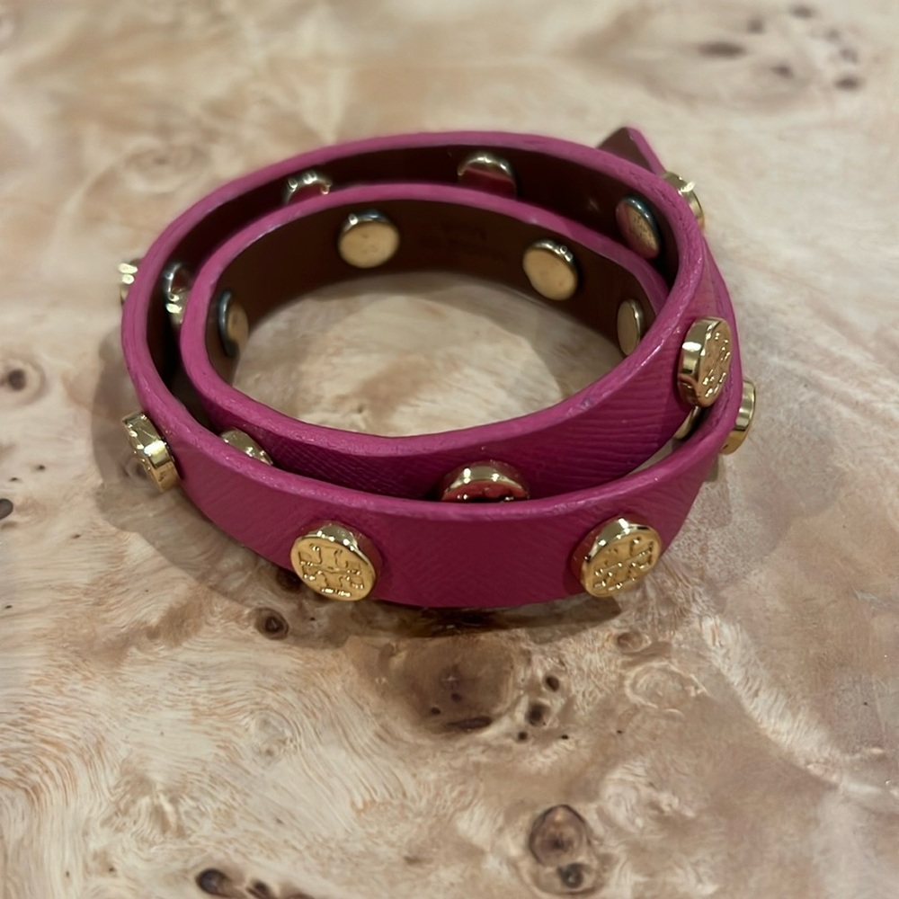 Tory Burch Wrap Stud Bracelet
